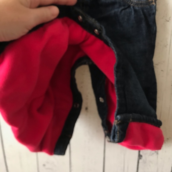 ❤️6 months OshKosh fleeced lined overalls! - Picture 5 of 9